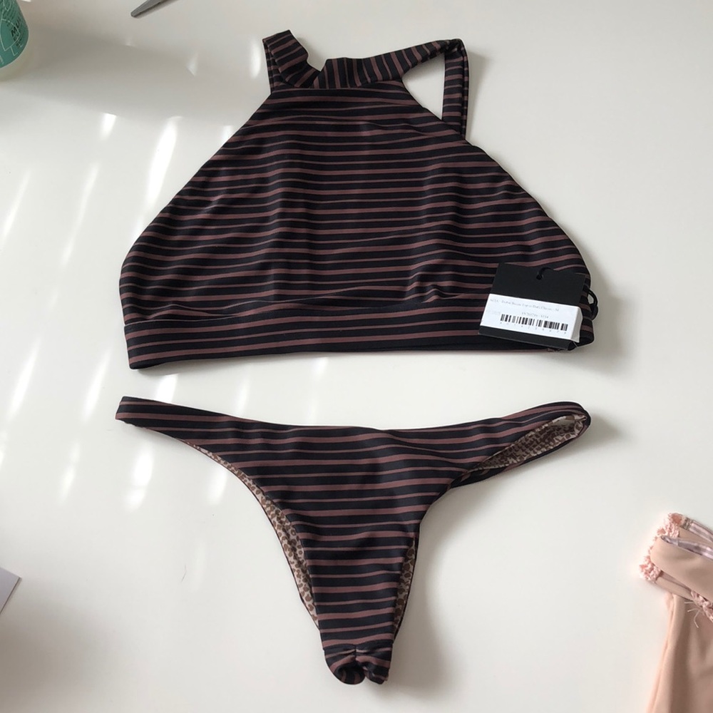 Acacia Swimwear Dark Classic top only